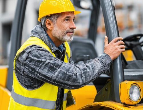 Carrelli elevatori usati per cantieri e lavori esterni in Ticino